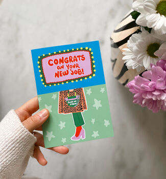 Congrats On Your New Job Celebration Card, 4 of 9