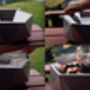 Portable Stainless Steel Barbecue, thumbnail 6 of 6