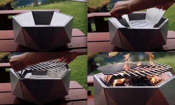 Portable Stainless Steel Barbecue, 6 of 6