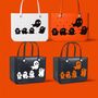 New! Halloween Crocbagg Tote Designs, Pumpkin, Skulls, Ghosts, Grinch, thumbnail 5 of 6