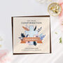 Personalised Confirmation Floral Cross Card, thumbnail 2 of 3