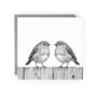 Robin Couple Greeting Card, thumbnail 1 of 4
