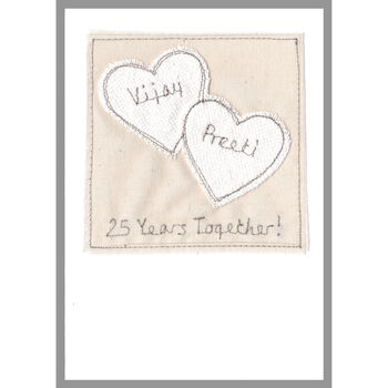 Personalised Wedding Or Wedding Anniversary Card, 10 of 12