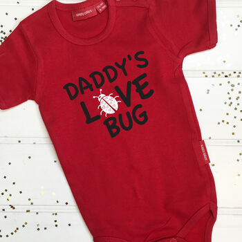 Personalised Love Bug Babygrow, 3 of 7
