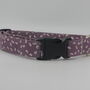 Purple Daisy Dog Collar And Lead Accessory Set, thumbnail 11 of 12