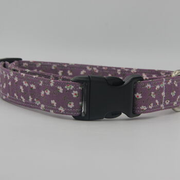 Purple Daisy Dog Collar And Lead Accessory Set, 11 of 12