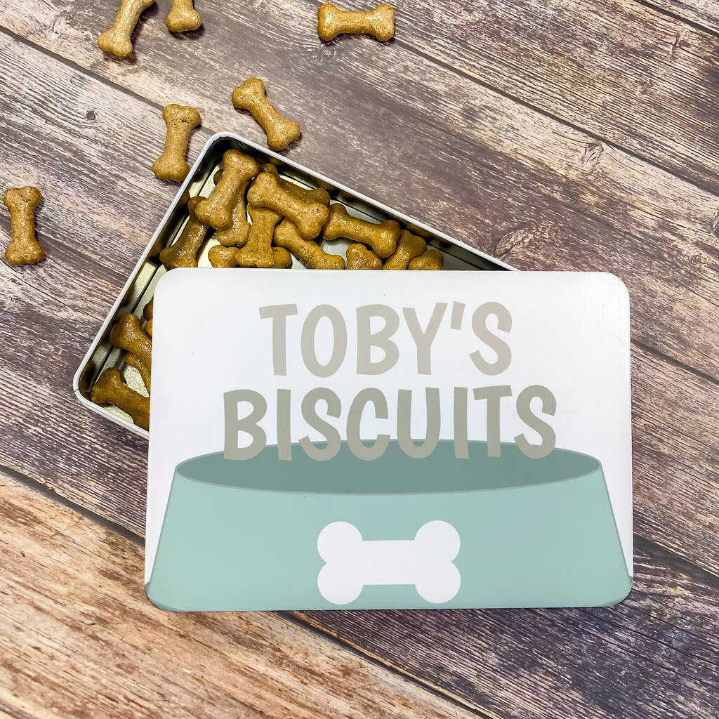 Personalised Dog Biscuit Tin, 1 of 9