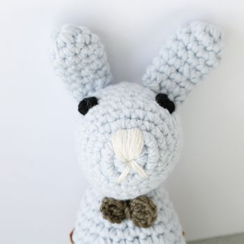 Hand Crochet Bunny Rattle, 5 of 6