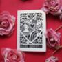 The Lovers Tarot Inspired Paper Cut Card, thumbnail 7 of 9