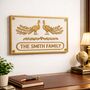 Personalised Peacock Design Address Plaque, thumbnail 5 of 7