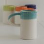 Handmade Colourful Porcelain Dipped Cup, thumbnail 3 of 12