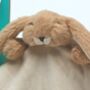 Brown Bunny Finger Puppet Soother, From Birth, Boxed, thumbnail 3 of 8