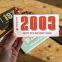 Personalised Special Year Chocolate Bar With Playlist, thumbnail 8 of 10