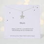 'Make A Wish Wonderful Mum' Sterling Silver Necklace, thumbnail 1 of 2
