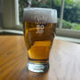 Personalised 80th Birthday Gift Pint Glass, thumbnail 4 of 12