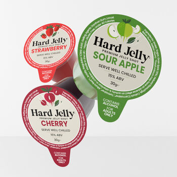 Jelly Shots Birthday Giftpack, 12 Pots, 15% Abv, Vegan, 9 of 9