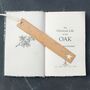 Personalised Gift Oak Bookmark 'You're A Star', thumbnail 2 of 4
