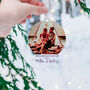 Couples 1st Christmas Together Tree Ornament, thumbnail 7 of 8