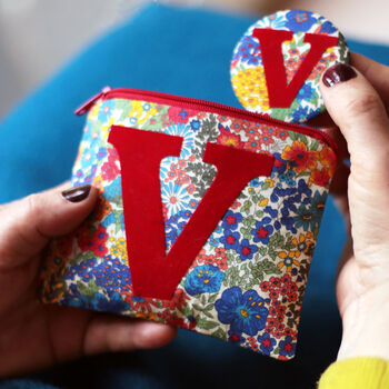 Liberty Print Personalised Purse Gift, 4 of 7