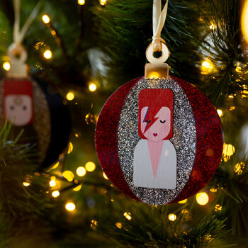 Icon Inspired Statement Christmas Baubles Various, 10 of 10