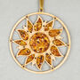 The Sun Amber Mandala, thumbnail 2 of 2