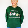 Funny Cheese Christmas Jumper, thumbnail 5 of 9