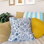 Seashells Linen Cushion, thumbnail 2 of 5
