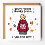Customisable 2026 School Leavers Card For Boys, thumbnail 3 of 8