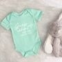 Guess What?! Pregnancy Announcement Babygrow, thumbnail 6 of 8