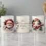 Cute Personalised Christmas Santa Claus Breakout Mug, thumbnail 2 of 2
