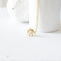 Gold Plated Elephant Necklace, thumbnail 3 of 8