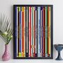 Personalised Year Of Music Print Birthday Gift, thumbnail 7 of 12