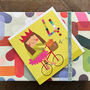 Bicycle 4th Birthday Card, thumbnail 4 of 4