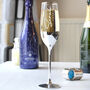 Elegant Rose Gold Personalised Champagne Flute, thumbnail 8 of 11