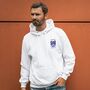Personalised Hoodie With Small Coat Of Arms, thumbnail 1 of 11