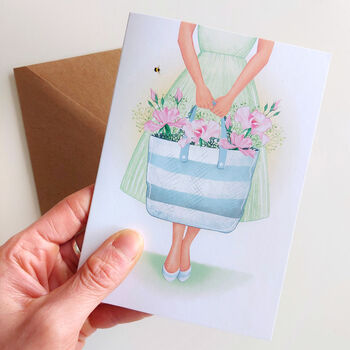 Pack Of Flower People Greeting Cards, 6 of 12