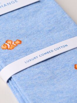 The Clown – Luxury Seaside Fish Socks, 2 of 8