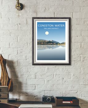 Coniston Water Lake District Art Print, 3 of 4