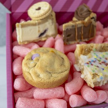 The Happy Birthday Deluxe Cookie And Cookie Pie Gift Box, 6 of 12