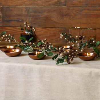 Copper Candle Holder Decorations, 3 of 8