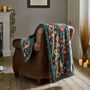 Folkloric Nutcracker Sherpa Reverse Throw 130 X 170cm, thumbnail 1 of 4