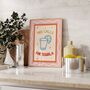 This Calls For Tequila Kitchen Print, thumbnail 2 of 3