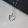 Organic Bobble Layering Necklace 9ct Gold Or Silver, thumbnail 2 of 3