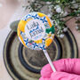 Personalised Lollipop Favours, Full Colour Print, Ten Lollies, thumbnail 6 of 9