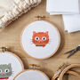 Cat Lover Cross Stitch Kit, thumbnail 3 of 5