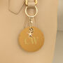 Personalised Vegan Leather Bag Accessory With Charm, thumbnail 3 of 8
