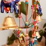 Indian Elephant Hanging Wind Chime Bells, thumbnail 4 of 8