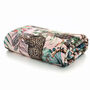 Luxury Mozambique Tropical Printed Fleece Soft Throw, thumbnail 2 of 3