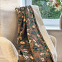 Luxury Thick Soft Throw Warm Blanket Wild Rose Gold, thumbnail 3 of 5