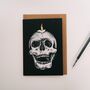 Candle Head Gothic Birthday Card, thumbnail 3 of 5